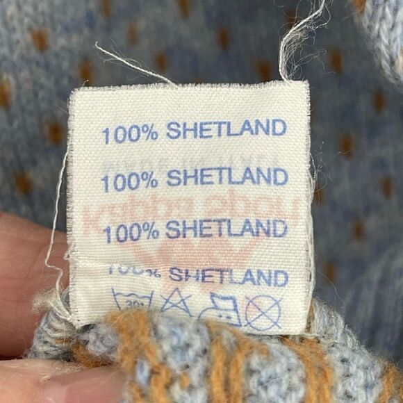 Kappa Sports Multicolor Shetland Fabric Ribbed Pullover Sweater Size XL - Picture 5 of 7